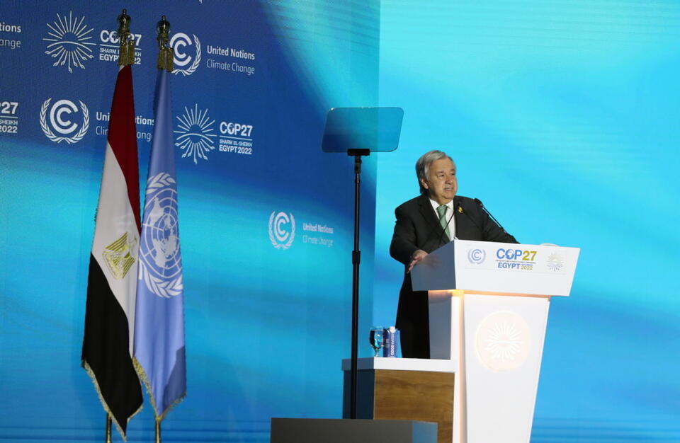 Sekretarz generalny ONZ Antonio Guterres / autor: PAP/EPA