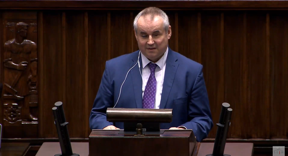 Paweł Wdówik / autor: Youtube/Sejm RP