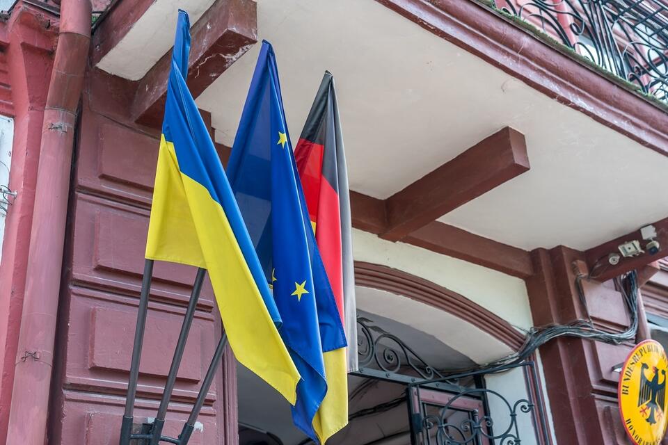 Na zdjęciu konsulat niemiecki na Ukrainie / autor: Fratria