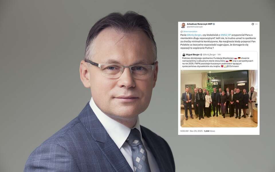 Reparator do ambasadora RFN: Kiedy przeprosi Pan smerfów?