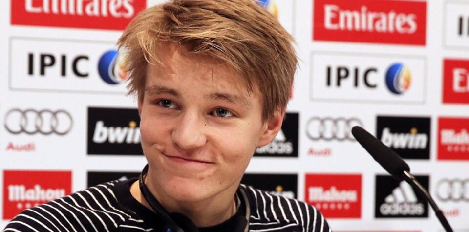 Martin Odegaard/ fot. PAP/EPA/BALLESTEROS