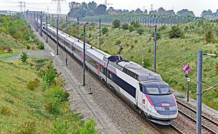 Pociąg dużej prędkości TGV / autor: Pixabay