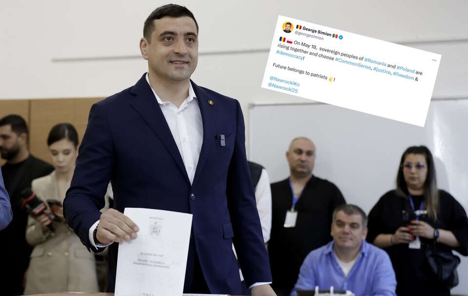 Zwycięzca I tury w Rumunii pisze o Polsce i 18 maja!