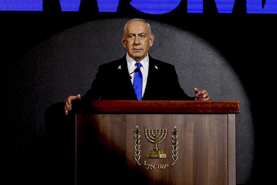 Premier Izraela Benjamin Netanjahu / autor: PAP/EPA