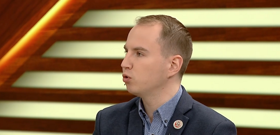 Adam Andruszkiewicz  / autor: screen TVP Info