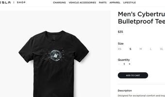 Musk sprzedaje kuloodporny T-shirt