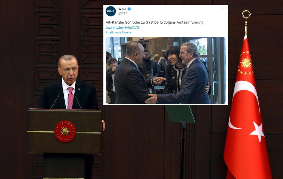 Recep Tayyip Erdogan / autor: PAP/EPA/NECAT? SAVAS/Twitter
