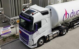 Przybywa ciężarówek na gaz. W 2021 r o 115 proc. więcej