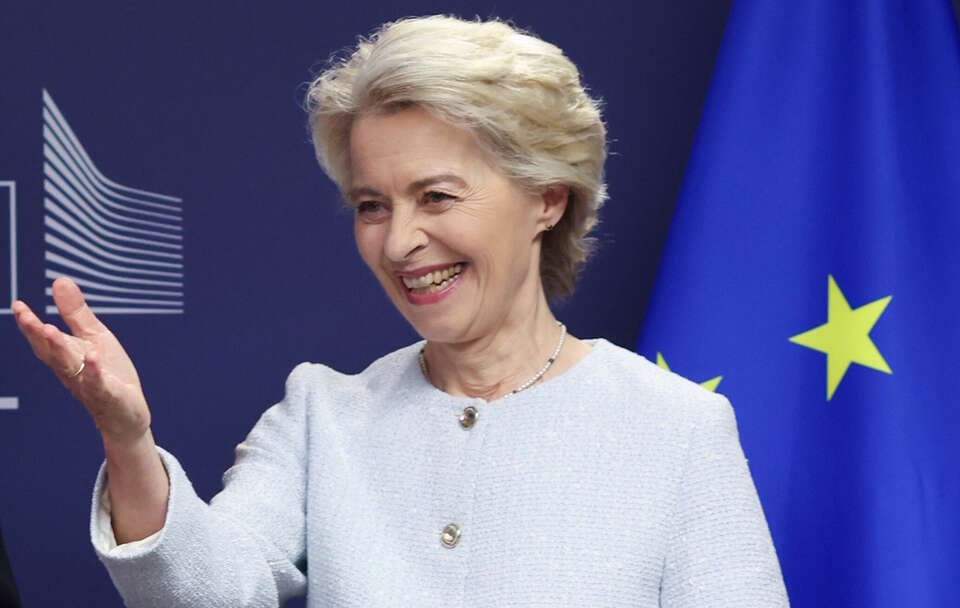 Ursula von der Leyen / autor: PAP/EPA/OLIVIER HOSLET