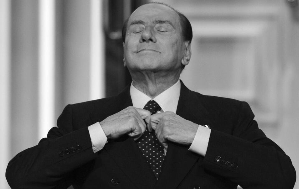śp. Silvio Berlusconi / autor: PAP/EPA/GUIDO MONTANI