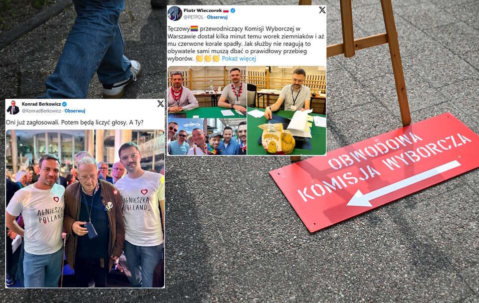 Członkowie obwodowej komisji wyborczej / autor: PAP/Adam Warżawa/X