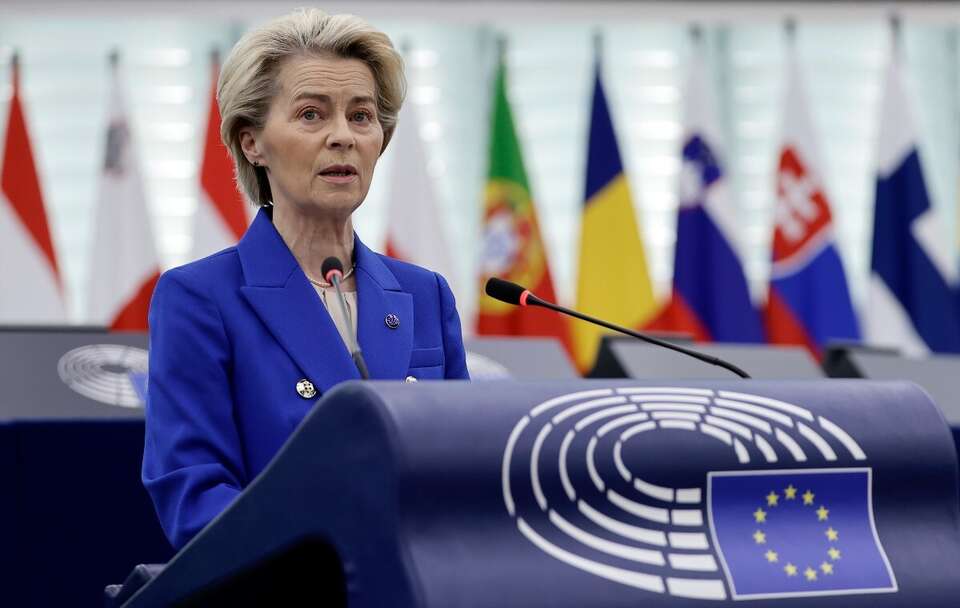 Ursula von der Leyen / autor: PAP/EPA/RONALD WITTEK