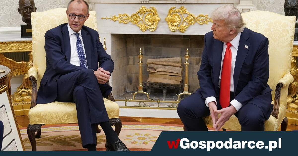 Donald Trump przyjął kanclerza Niemiec. „Będziemy bardzo twardzi”