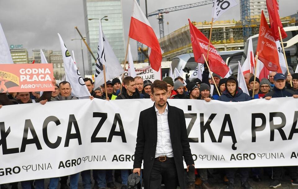 Protest Agrounii / autor: PAP/Piotr Nowak