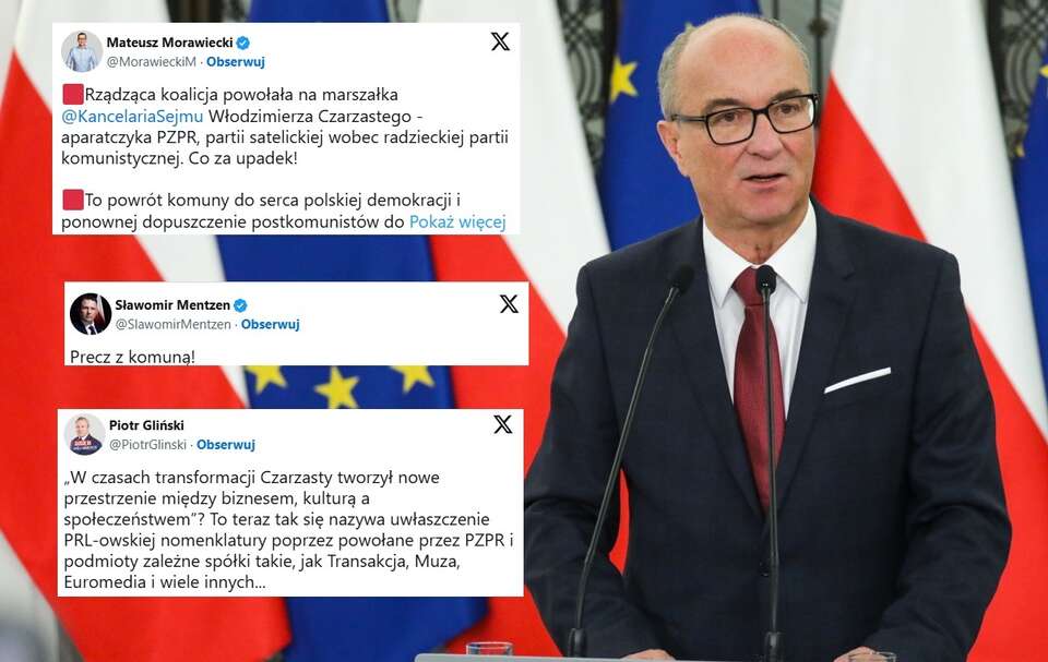 Wybór Czarzastego na marszałka Sejmu wywołał oburzenie w mediach społecznościowych. / autor: 	WARSZAWA KONFERENCJA MARSZAŁKA SEJMU Autor	PAP/Tomasz Gzell