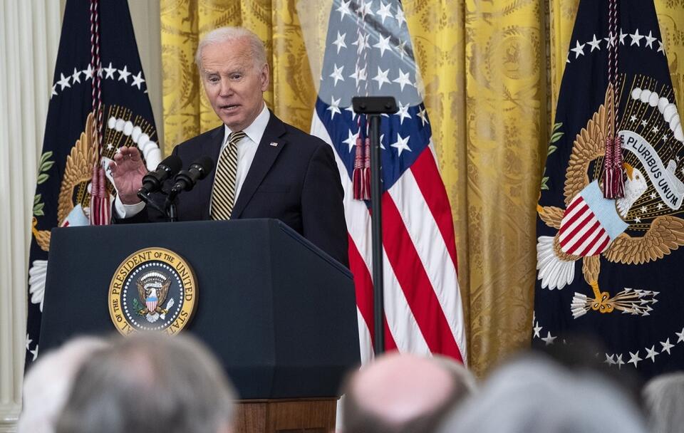 Prezydent USA Joe Biden / autor: PAP/EPA
