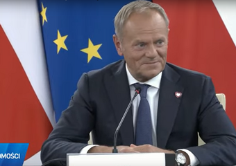 Wiadomości wPolsce24: Donald Tusk, jak Jaruzelski - straszy wprowadzeniem siły zewnętrznej