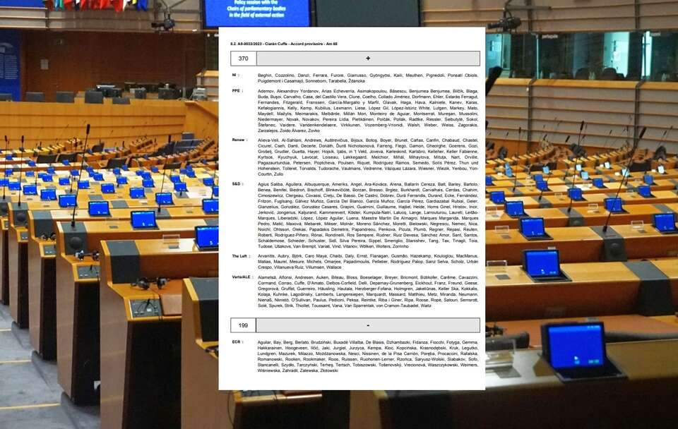 Parlament Europejski / autor: Fratria/screenshot europarl.europa.eu