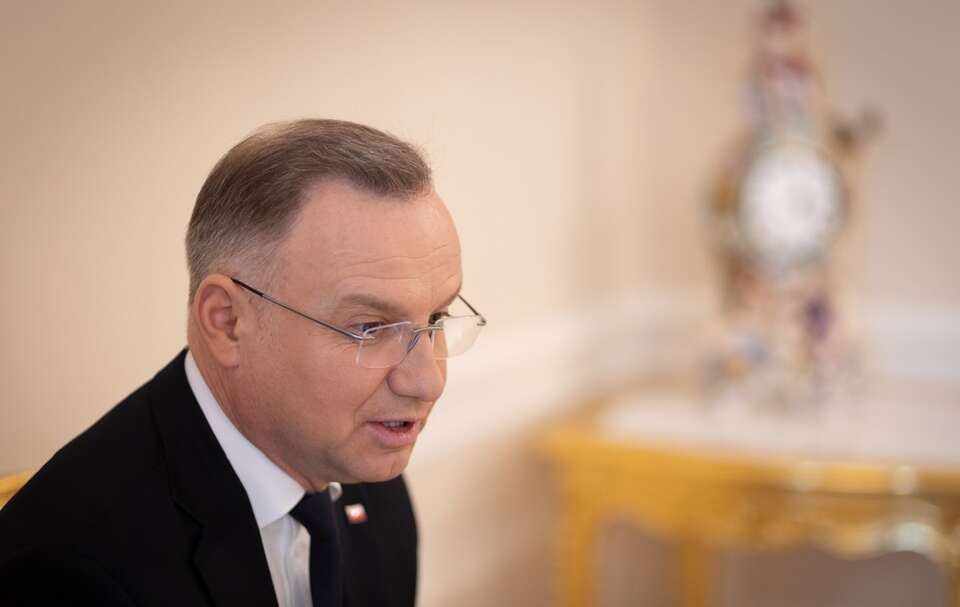 Prezydent Andrzej Duda / autor: Fratria