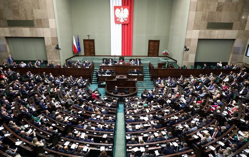 Posiedzenie Sejmu / autor: PAP/Tomasz Gzell