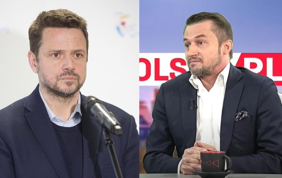 Rafał Trzaskowski, Piotr Guział / autor: Fratria/wPolsce.pl
