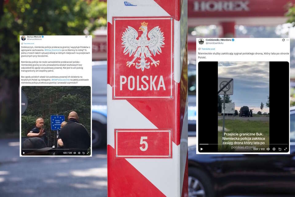 Polski słupek graniczny / autor: PAP-Krzysztof Ćwik/X