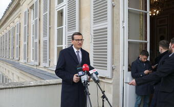 Premier podziękował za gotowość wsparcia Polski. "Zapora musi powstać" [wideo]