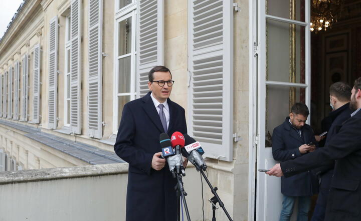 Premier podziękował za gotowość wsparcia Polski. "Zapora musi powstać" [wideo]