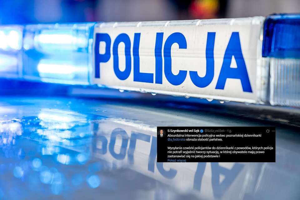 Policja nęka znaną dziennikarkę? 