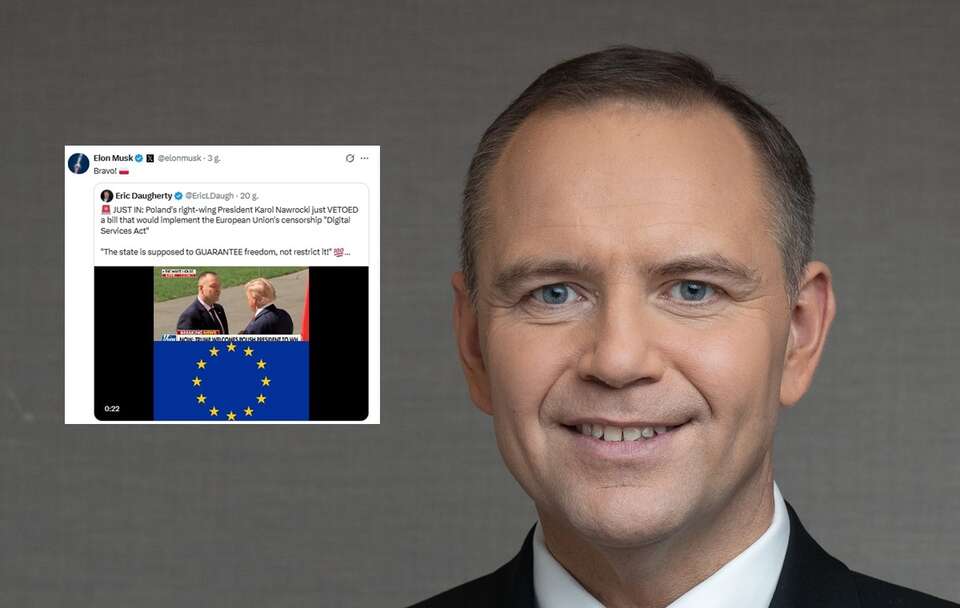 Elon Musk o wecie prezydenta Nawrockiego: Brawo!