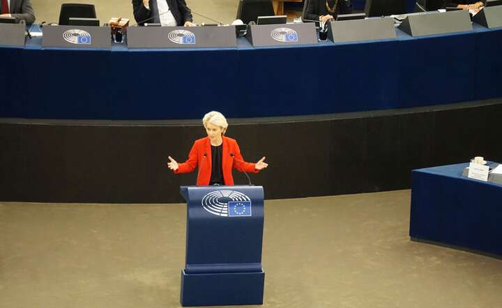 Przewodnicząca KE Ursula von der leyen / autor: Fratria