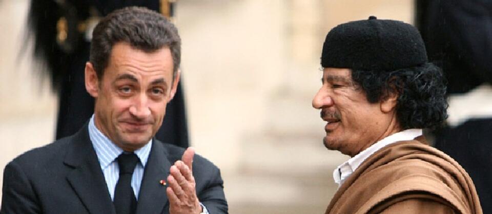 Sarkozy i Kaddafi w 2007 roku / autor: Wikimedia Commons