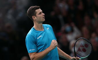 ATP w Paryżu: Porażka Hurkacza z Djokovicem w półfinale