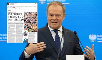Chwalą Polskę, ale to Tusk wypina pierś po ordery