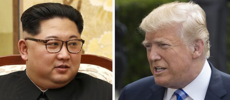 Kim Dzong Un, Donald Trump / autor: PAP/EPA