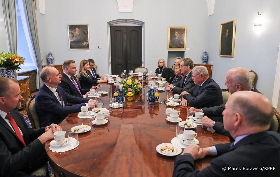 Prezydent spotkał się z członkami American Jewish Committee