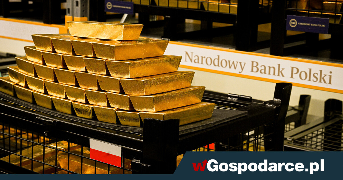 Złoto NBP. Polska awansowała do pierwszej dziesiątki