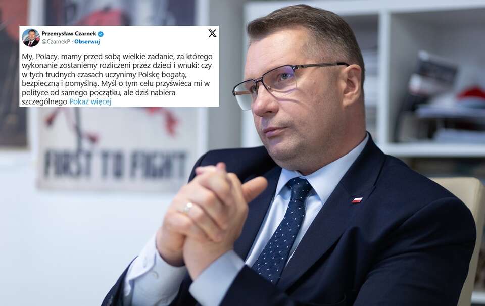 Czarnek apeluje o jedność w PiS: To nie czas egoizmu