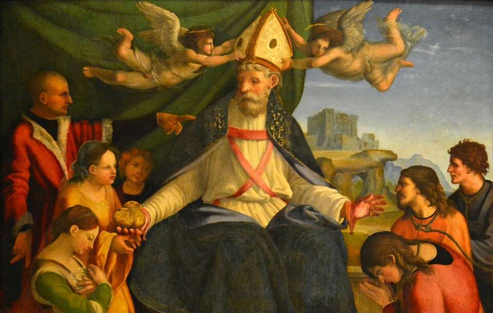 Wizerunek św. Mikołaja / autor: Andrea Sabbatini, CC BY-SA 4.0 <https://creativecommons.org/licenses/by-sa/4.0>, via Wikimedia Commons