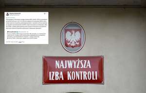 Tabliczka na budynku NIK / autor: Fratria