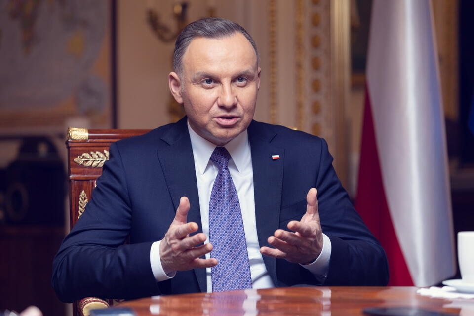 Prezydent Andrzej Duda  / autor: Fratria 