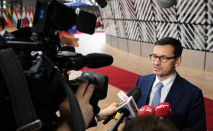 Premier Morawiecki  chce wzmocnienia frakcji EKR