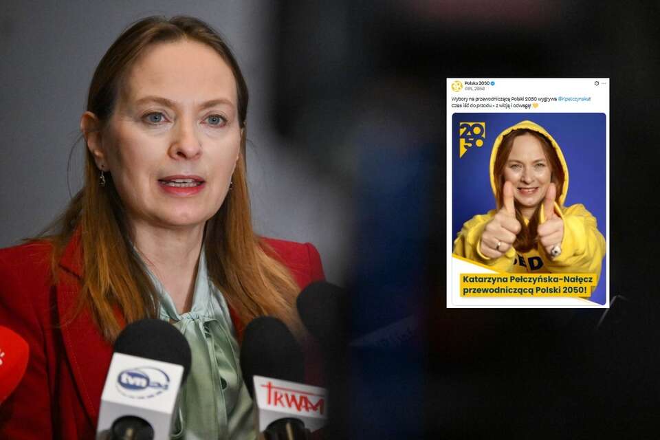  Minister funduszy i polityki regionalnej Katarzyna Pełczyńska-Nałęcz (na zdjęciu) została nową przewodniczącą Polski 2050 / autor: PAP/Piotr Nowak, X/Polska 2050