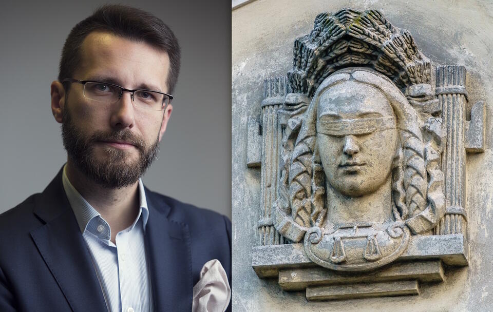Radosław Fogiel, Temida / autor: Fratria