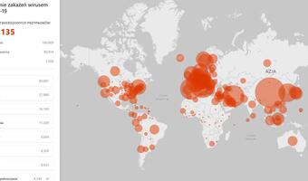 Nowa mapa koronawirusa na świecie. Tym razem od Microsoftu