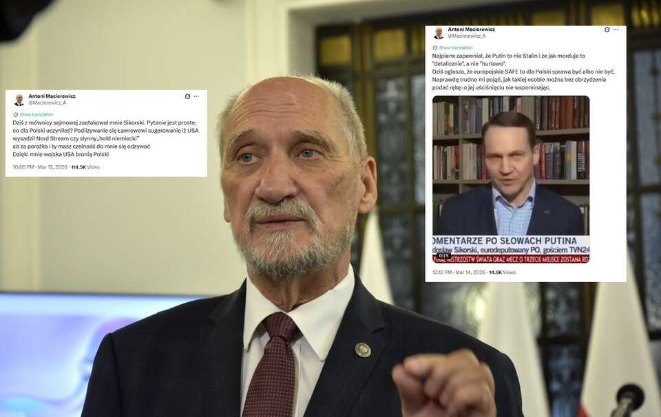 Antoni Macierewicz, wiceprezes PiS / autor: Fratria
