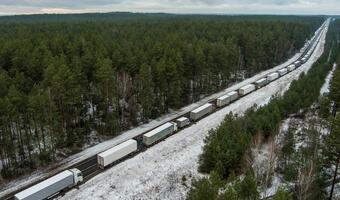Łotwa zakazała wjazdu 150 ciężarówkom z Rosji i Białorusi