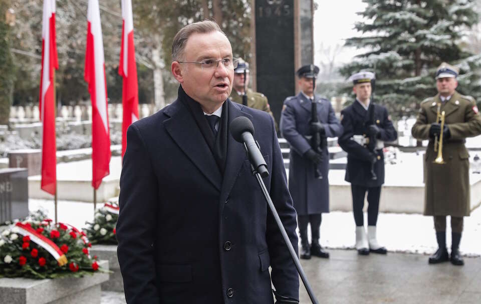 Prezydent Andrzej Duda / autor: PAP/Tomasz Gzell