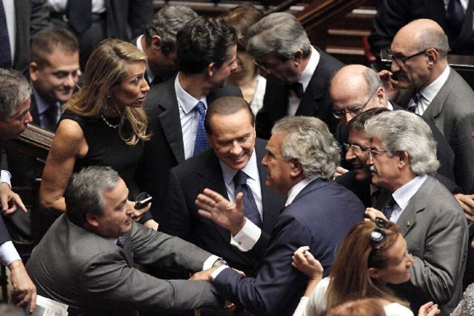 Premier Włoch Silvio Berlusconi, PAP/EPA