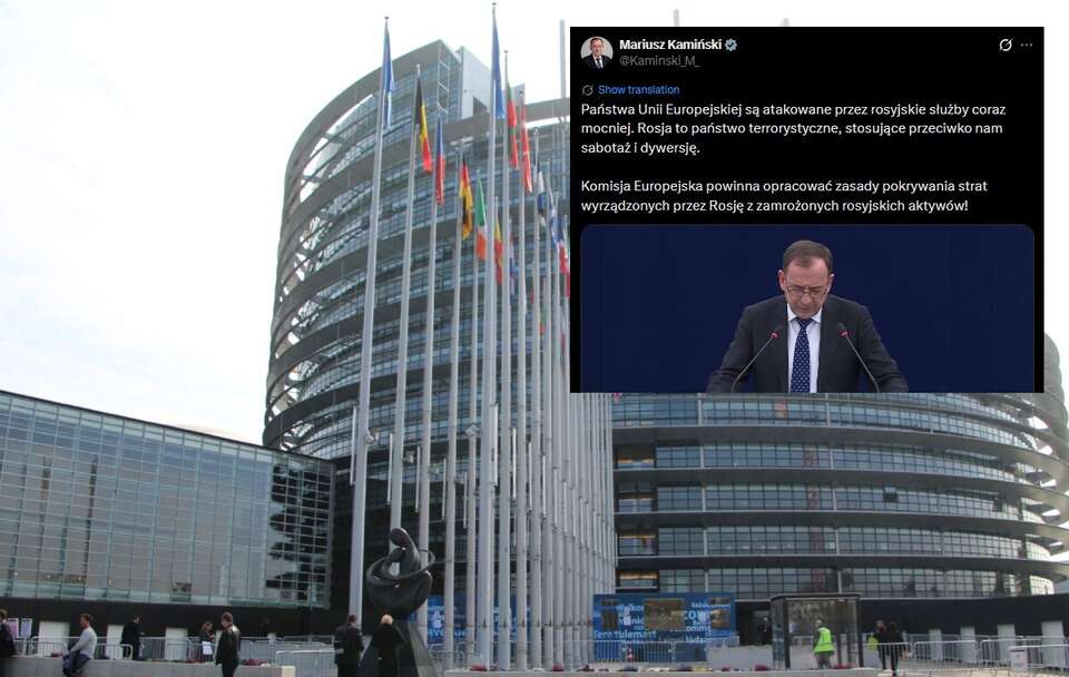 Debata w PE. Kamiński: Rosja to państwo terrorystyczne